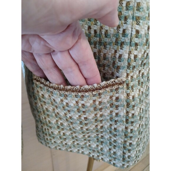 Alfred Dunner Women's Size 10 Tweed Blazer Jacket Buttons Usable Pockets Office - Picture 5 of 14